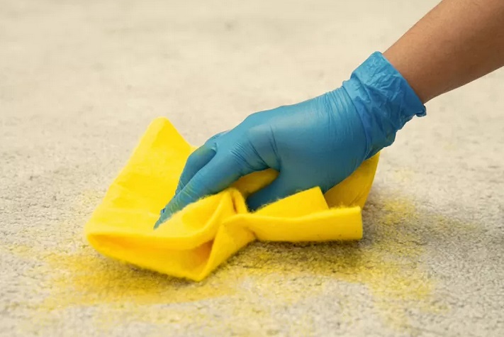 پاک کردن لکه زردچوبه از روی فرش در کوتاهترین زمان در خانه